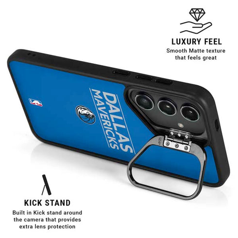 NBA Dallas Mavericks Standard - Light Blue Galaxy S24 Plus Kickstand Case
